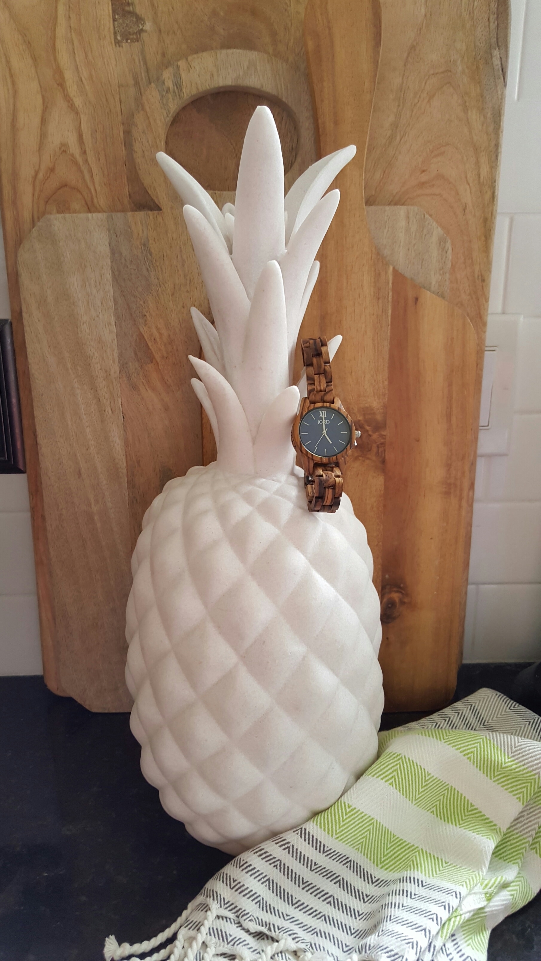 wood navy jord watch marble pineapple kitchen decor